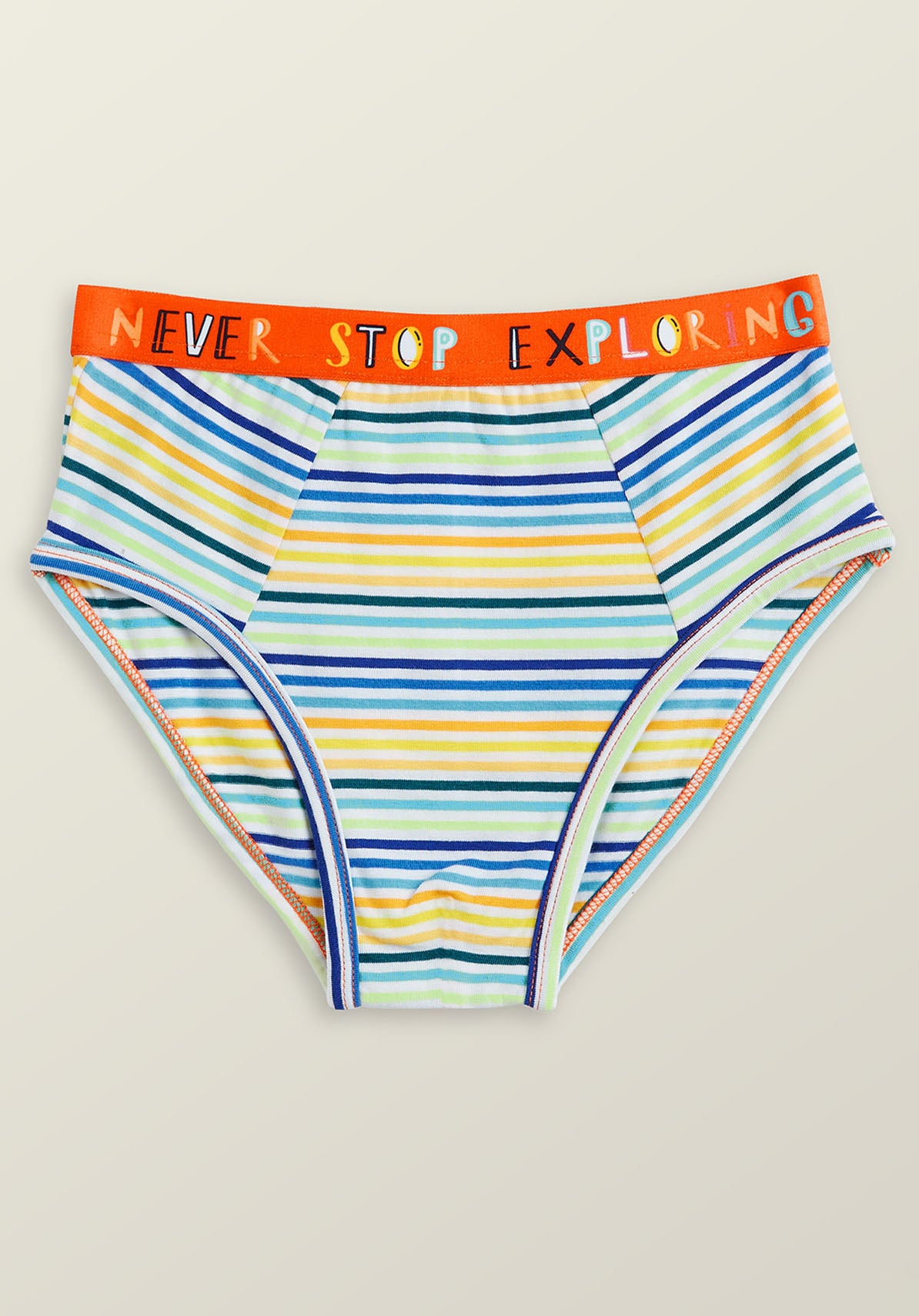 Boys briefs arcade tencel modal orange - XYLife Kids Wear