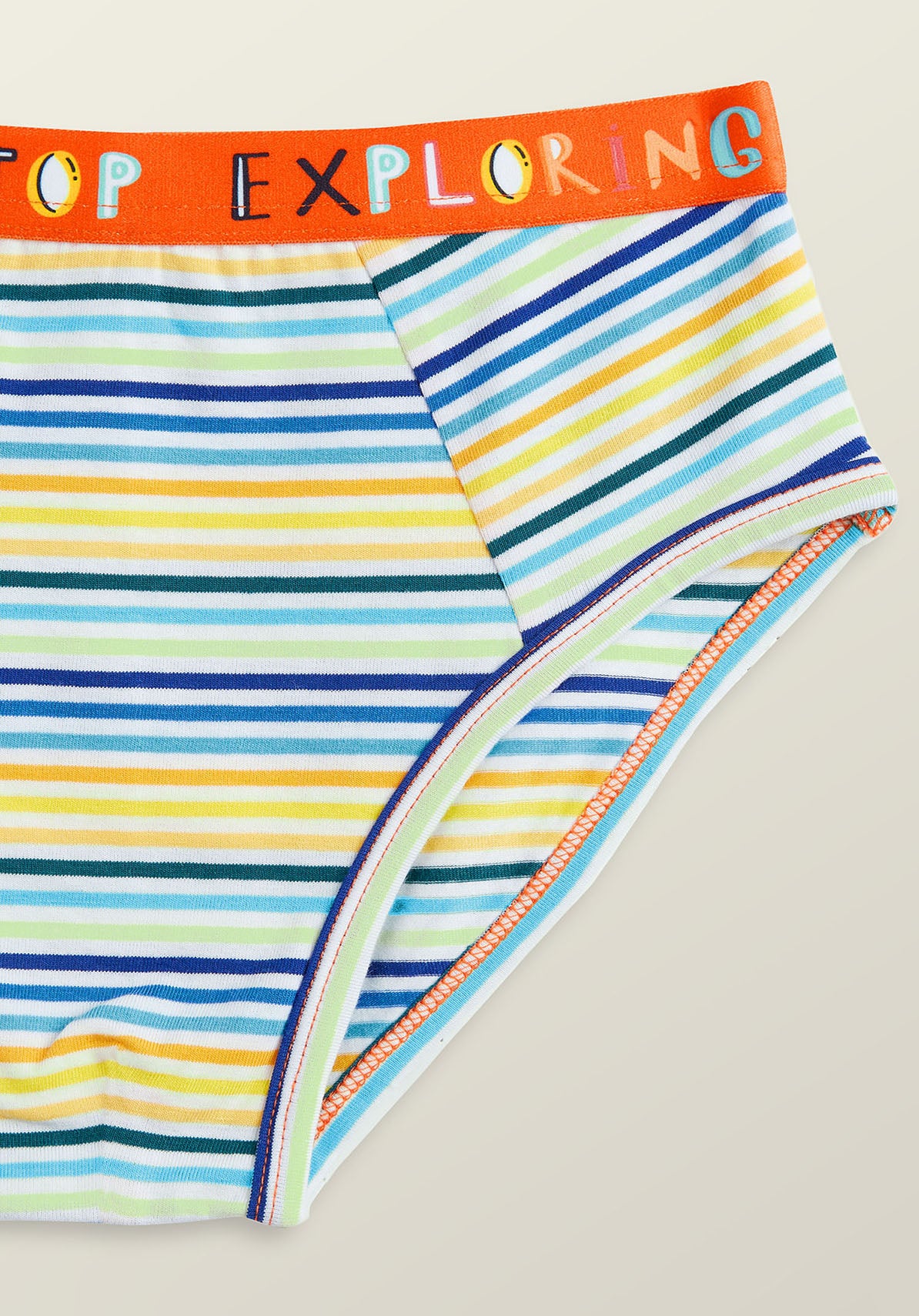 Boys briefs arcade tencel modal orange - XYLife Kids Wear
