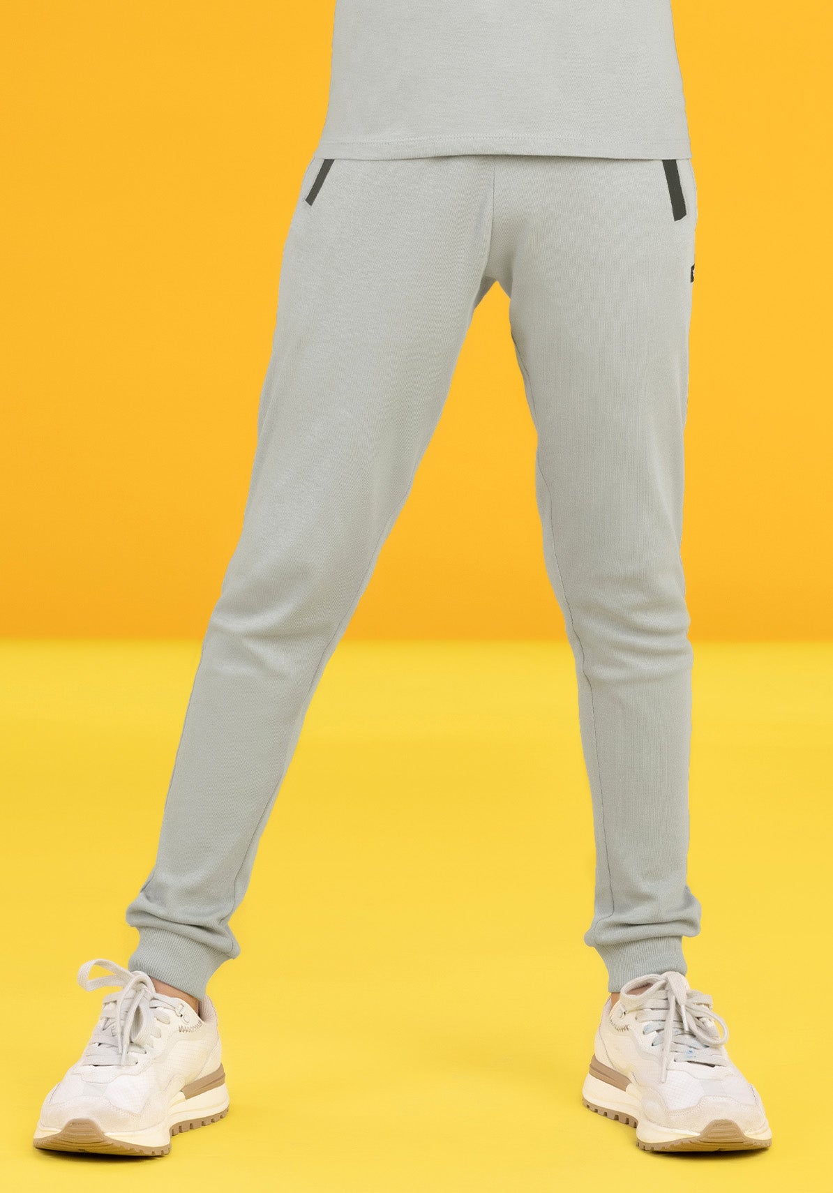 Playmate Boys Joggers Grey Combed Cotton
