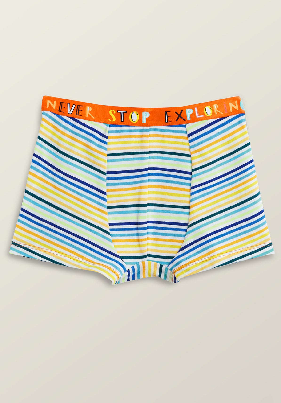 Boys trunks arcade tencel modal orange - XYLife Kids Wear