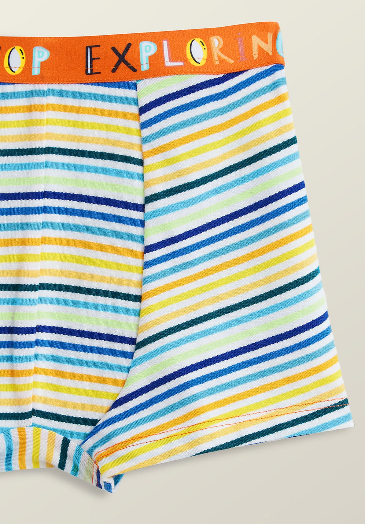Boys trunks arcade tencel modal orange - XYLife Kids Wear