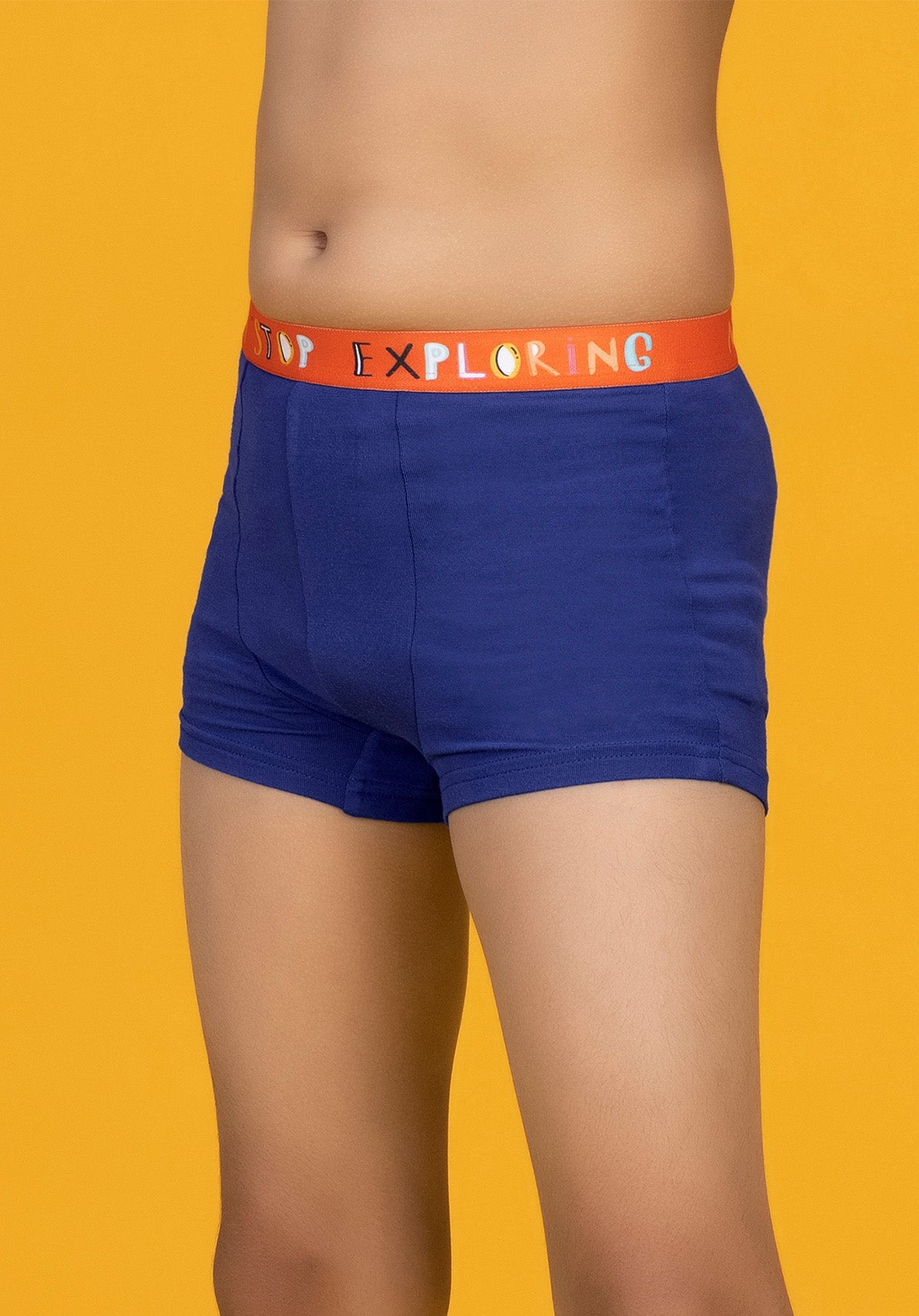 Boys trunks playmate tencel modal blue - XYLife Kids Wear