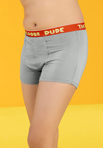 Playmate Boys Trunks Grey Tencel Modal