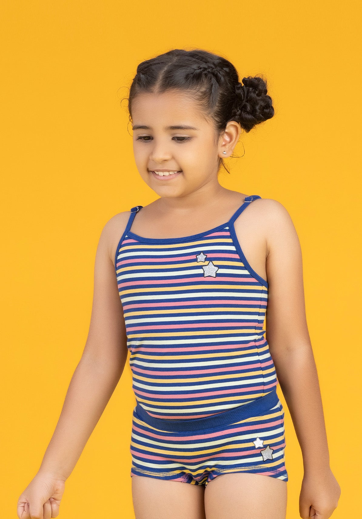 Girls Boyshorts arcade tencel modal multicolour - XYLife Kids Wear