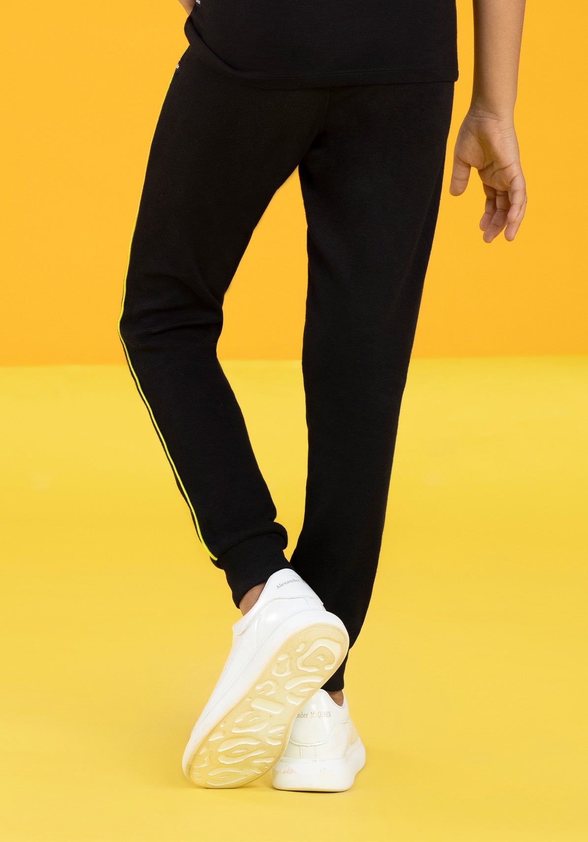 New Fashion Black Jogger Pant Wholesale Manufacturer & Exporters Textile &  Fashion Leather Clothing Goods with we have provide customization Brand  your own