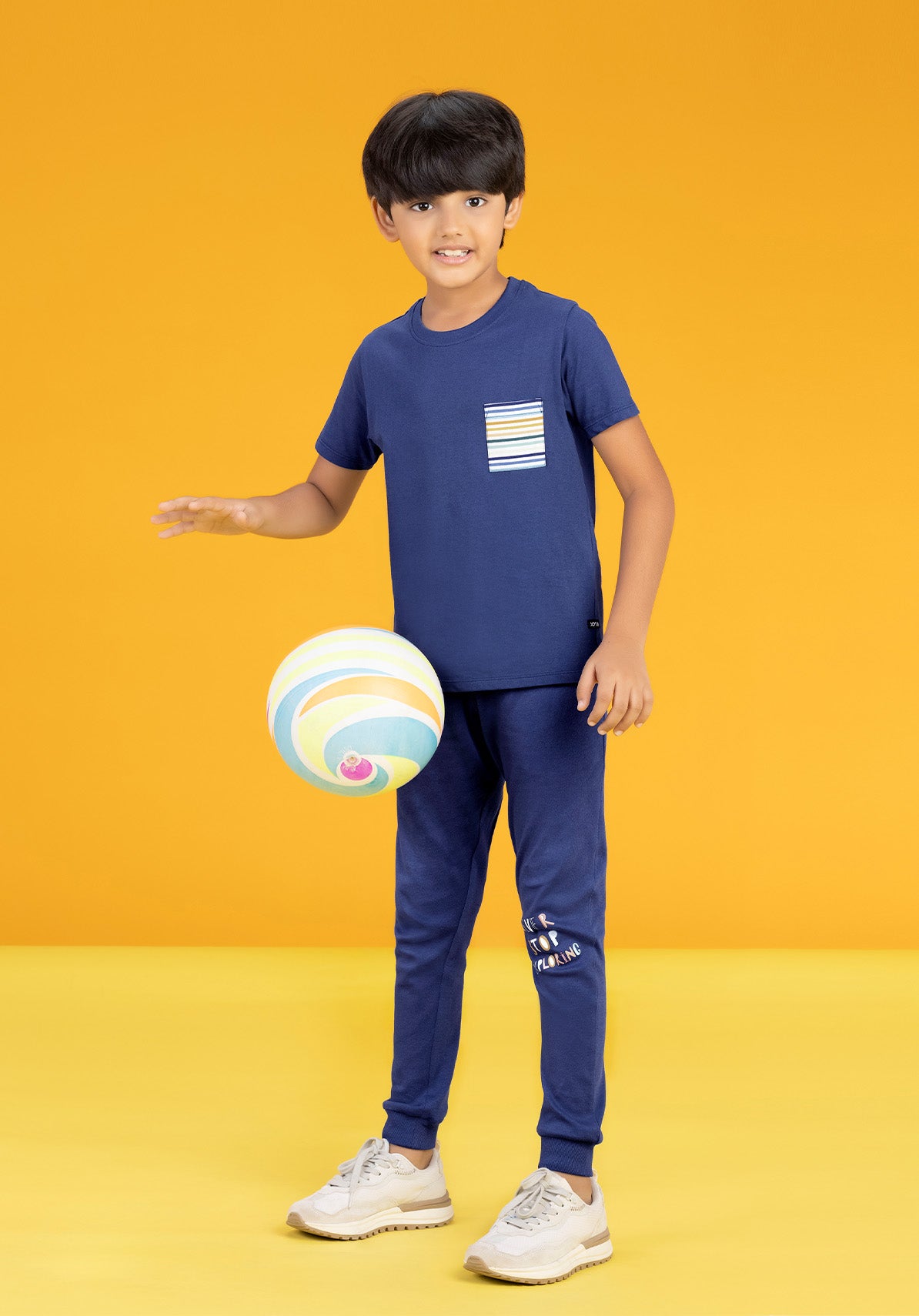 Playmate Boys T-shirt Blue Combed Cotton – XY LIFE